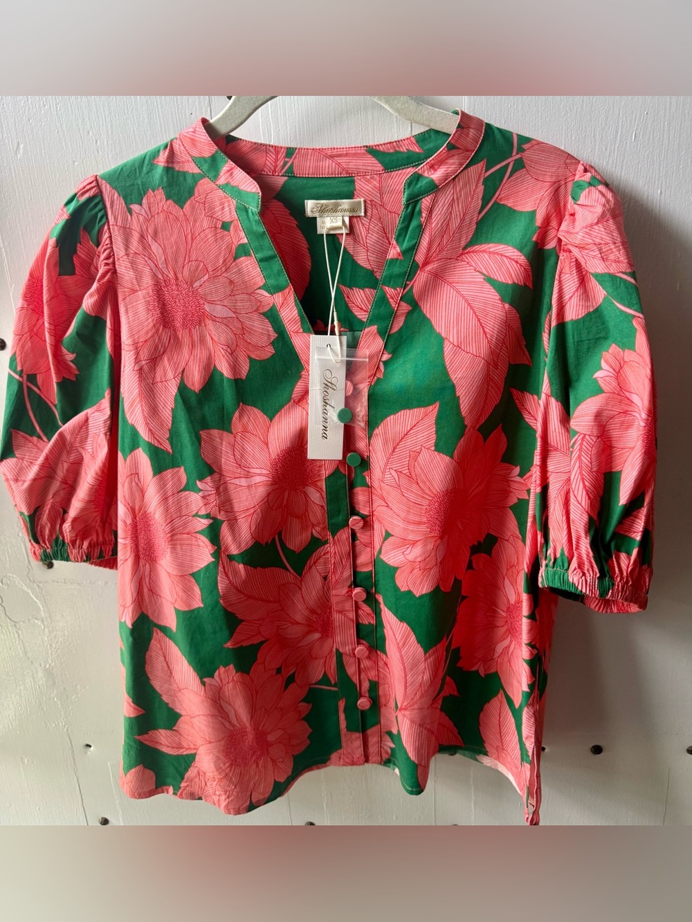 NWT Shoshana cotton blouse